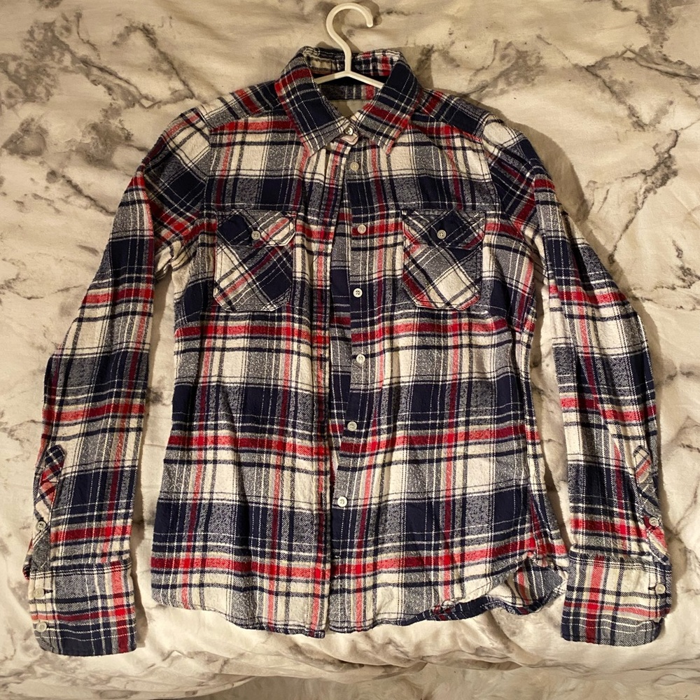 Women’s button up flannel